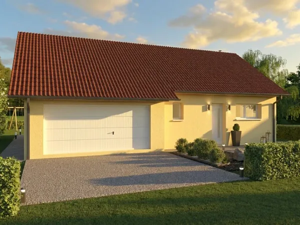 Terrain + maison Vente Maîche 3p 148m² 326439€