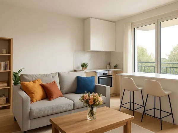 Appartement 2 pièces 39 m²