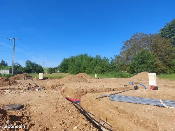Terrain 616 m² Yermenonville