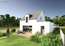 Maison 90 m² avec terrain à ERDEVEN (56)