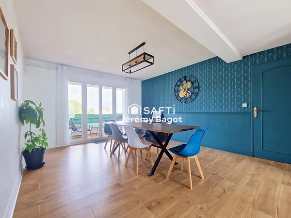 T4 de 97m2 avec terrasse et garage