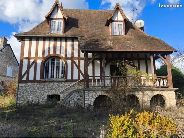 Maison vue et accès Seine