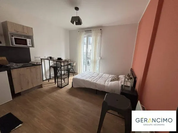 Appartement 1 pièce 19 m²