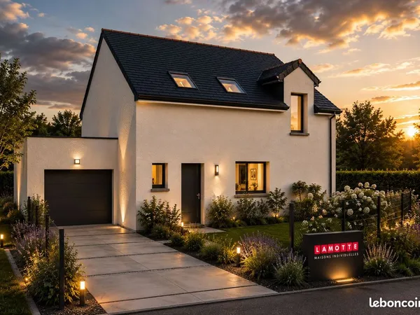 Projet de construction d'une maison 120 m² avec terrain à QUEBRIAC (35)