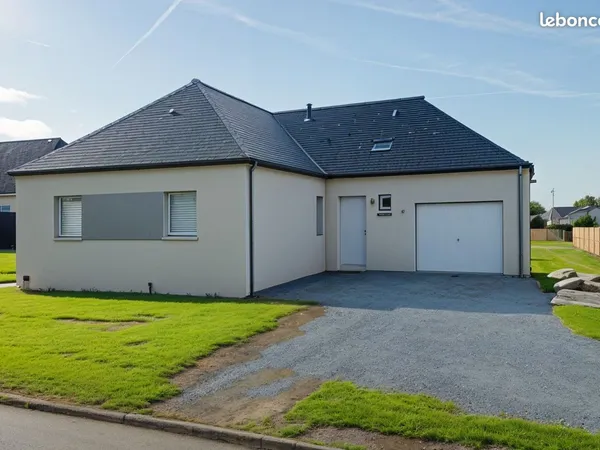 Plain-pied 3 chambres & Garage