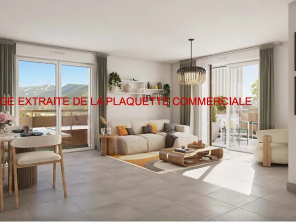 Appartement 3 pièces 61 m²