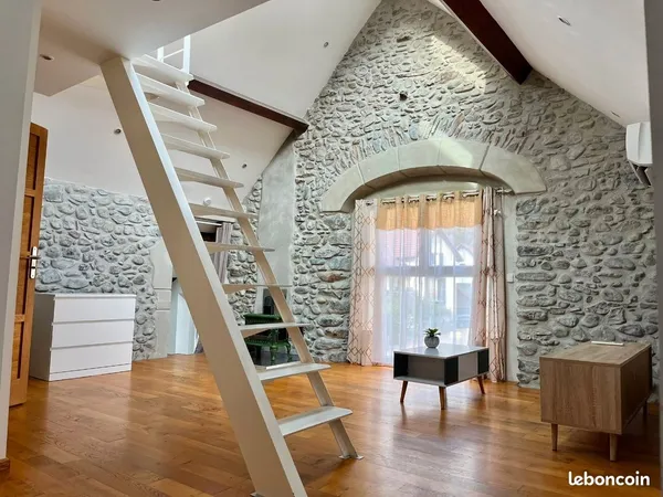 Location Appartement style petit château+debarra