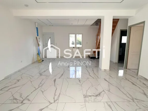 Maison récente de 126m² - 5 chambres et cour