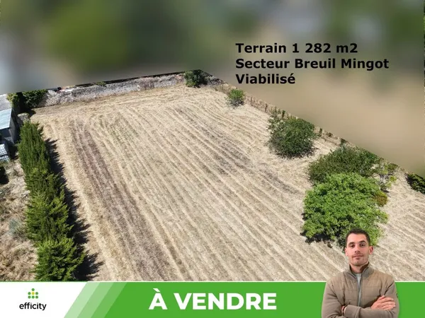 Terrain 1282 m²