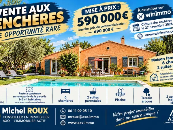 Propriété 9 pièces 224 m²