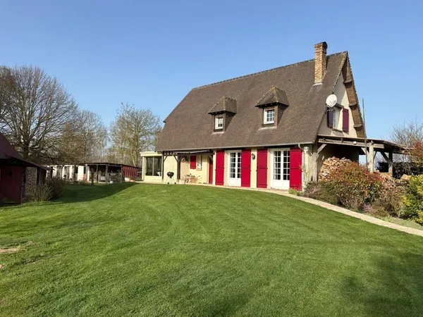 Propriété équestre privée entre Le Neubourg et Rouen