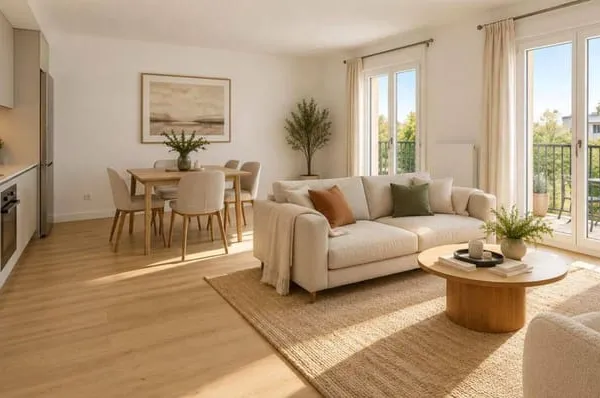 Appartement 3 pièces 62 m²