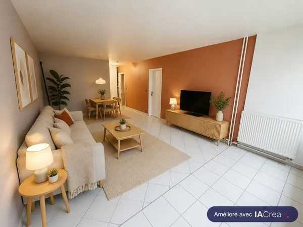 ? Appartement 3 pièces de 68 m² avec parking