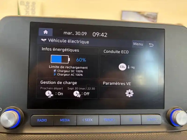 Hyundai Kona electrique 64 kwh - 204 ch — photo 30