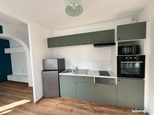 Studio 28 m2 refait à neuf