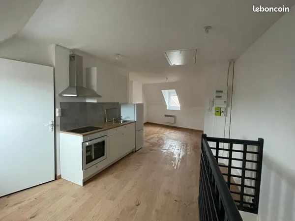Studio 30m2 centre-ville Somain libre le 1er novembre
