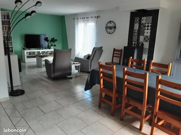 Maison 145m² avec vie de plain de plain de pied