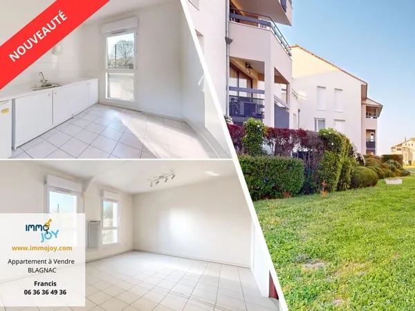 À VENDRE APPARTEMENT BLAGNAC BIEN ATYPIQUE À FORT POTENTIE