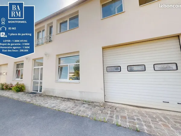 Local 83 m² Montfermeil