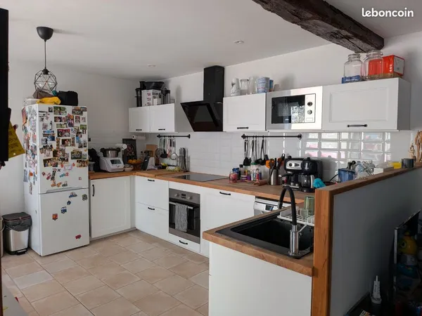 Maison de ville 3 pièces - 71 m² - Centre de Puiseaux - Terrasse - Dépendance