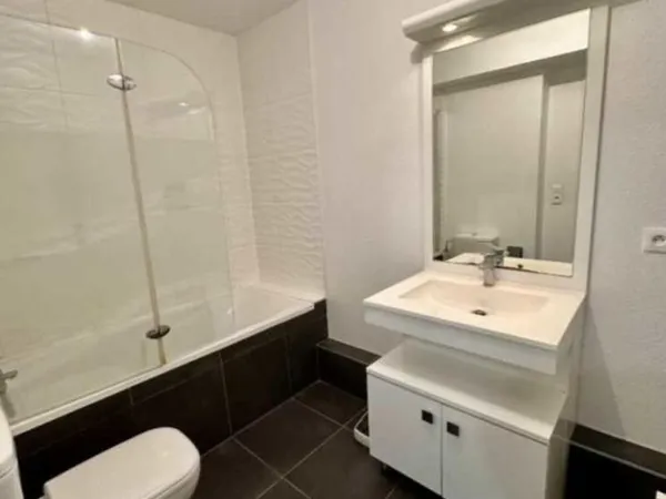 Appartement 2 pièces 51 m2 (2017, balcon, 2 parkings, Tram immédiat)