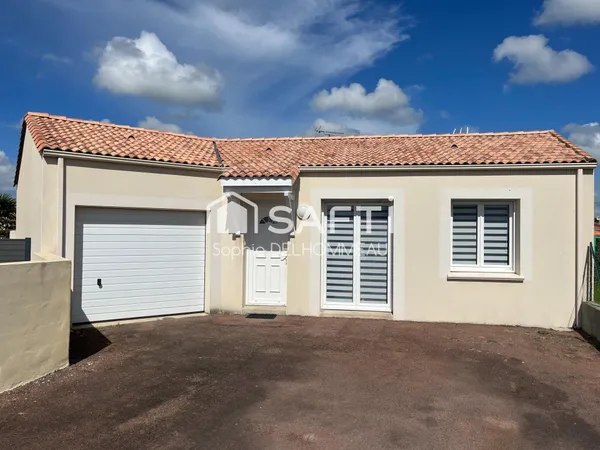 maison plain pied garage jardin 2 chambres