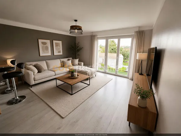 LA ROCHE-SUR-YON -- CENTRE-VILLE -- APPARTEMENT T2 -- 1 CHAMBRE -- 49 M2 -- BALCON -- STATIONNEMENT 