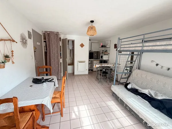 Studio bord de plage Bail mobilité (1 mois à 9 mois)