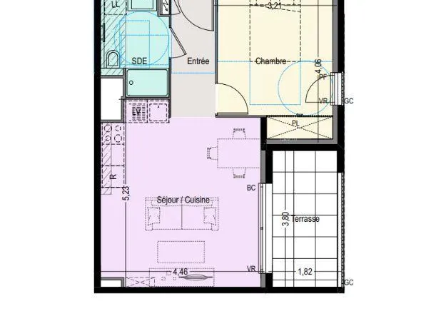 Vente Appartement 2 pièces