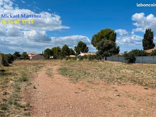 Terrain 600 m² Canet