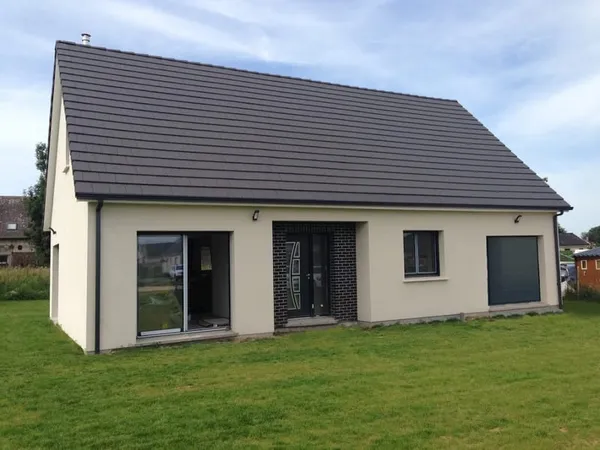 Le charme d'une maison familiale avec un beau jardin à Longueville-sur-Scie