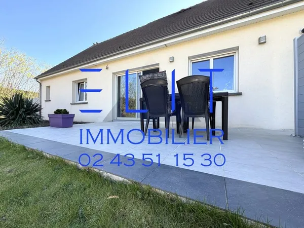 S1815 | PAVILLON PLAIN-PIED 3 CHAMBRES JARDIN DOUBLE GARAGE
