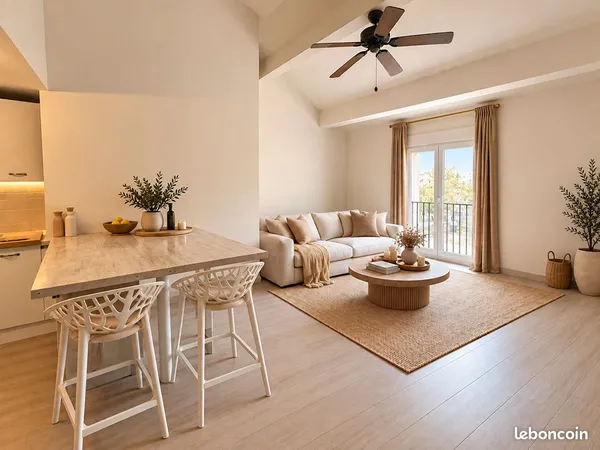 Duplex 2 pièces 49 m²