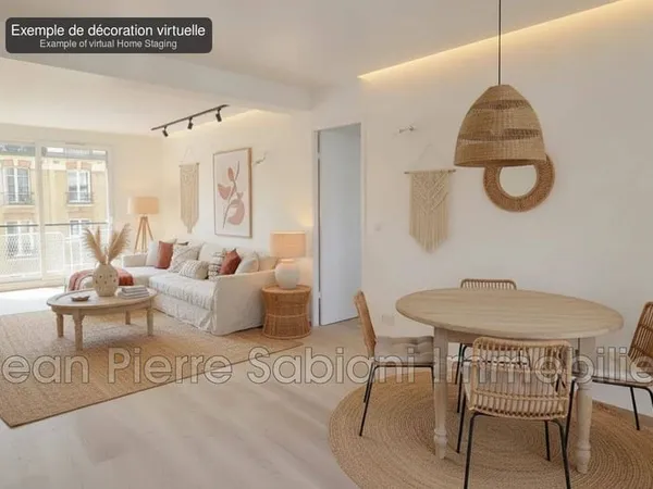 Appartement 3 pièces 64 m²