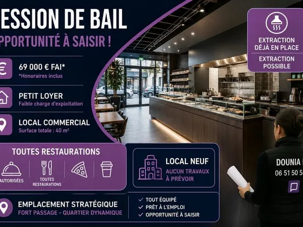 LAMORLAYE - DROIT AU BAIL 69 000