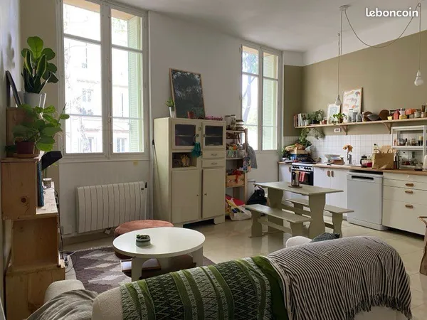 Meublé 3 chambres 75m2