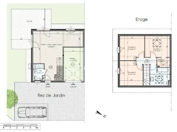 Maison 4 pièces 91 m²