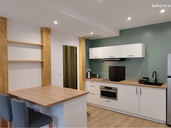 Appartement meublé T2 de 50 m² entièrement rénové - Centre-ville de Limoux