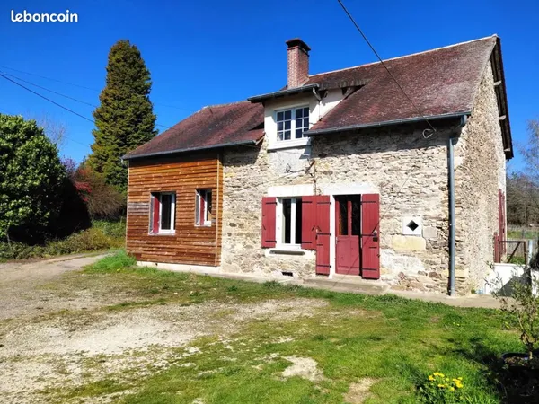 Maison pierre et terrain
