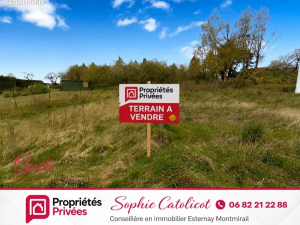 Terrain 1 050 m² Sancy Les Provins