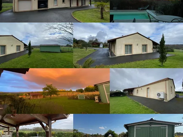 Propriété d'exception - Maison 3 chambres, 2 ha, piscine et installations équestres