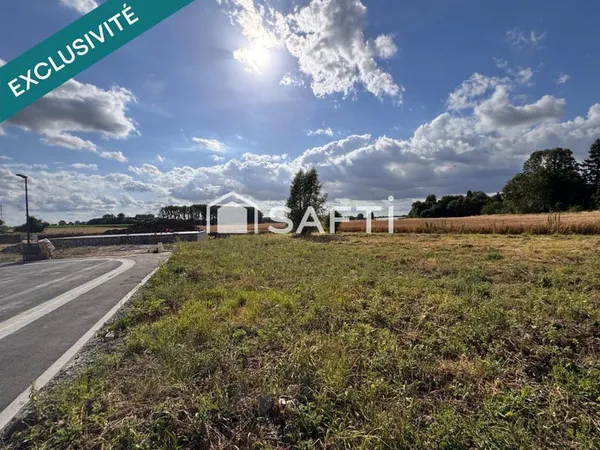 Terrain viabilisé de 797 m2