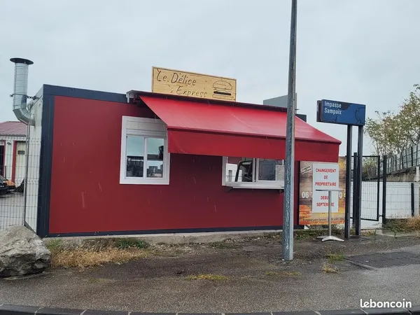 Container Algeco snack semi équipé 25m2