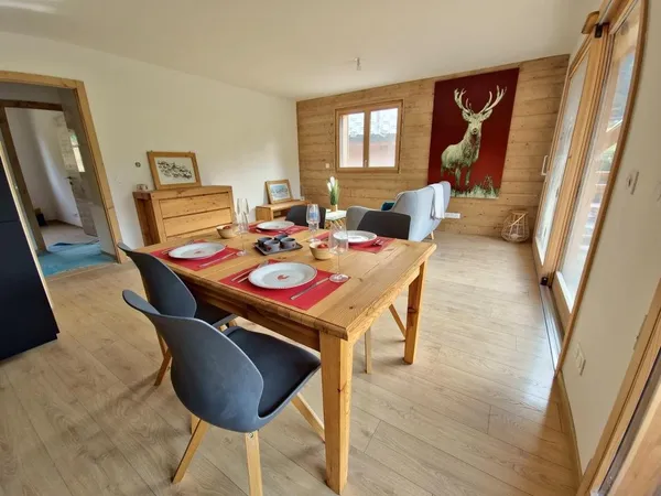 Un nouveau programme mixant appartements et chalets neufs, situé dans un cadre ensoleillé avec un ar