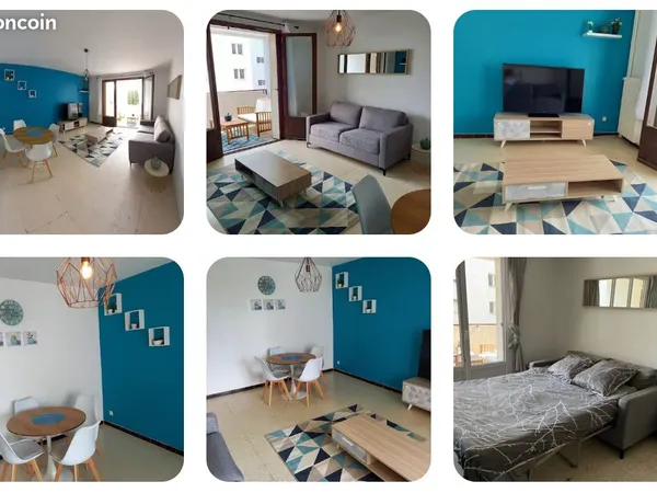 Appartement meublé T2 52m²