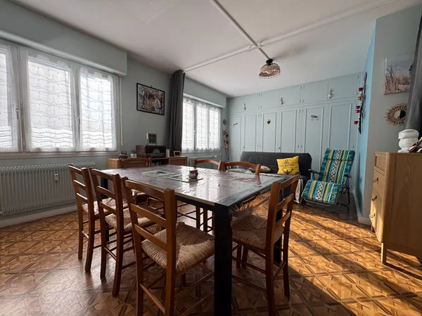A 2min du centre-ville, T2 de 58m² avec garage en résidence sécurisée