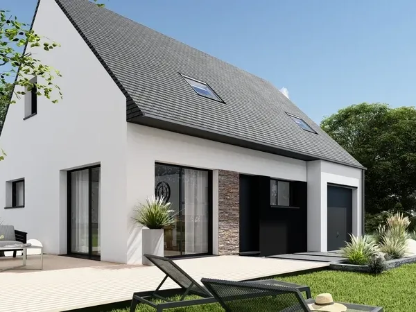Maison neuve 5 pièces 89 m²