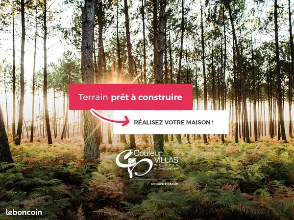Terrain 500 m² Le Teich