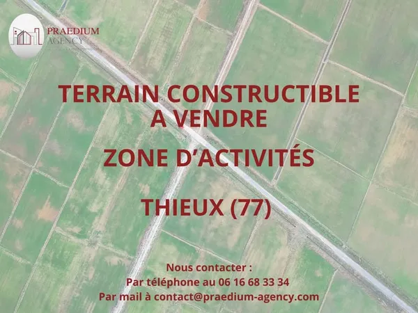 Terrain à bâtir en zone d'activités