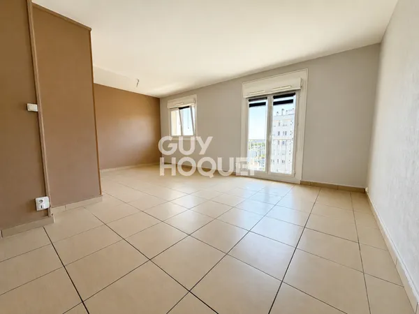 Appartement 3 pièces 58,88 m² - Dernier étage - Balcon - Vue dégagée